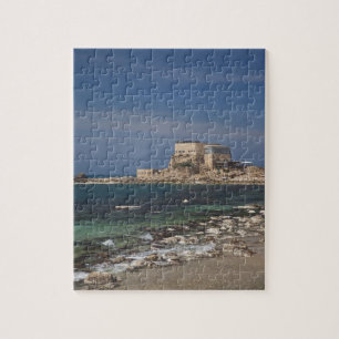 Caesarea ruins of port built by Herod the Great Puzzle