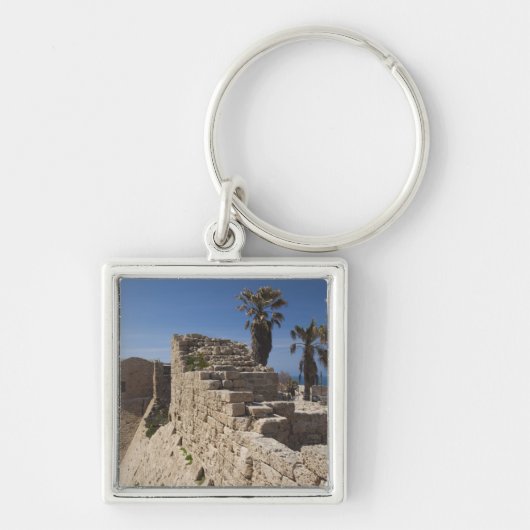 Caesarea ruins of port built by Herod the Great Schlüsselanhänger (Vorne)