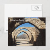 Caesaria, Israel Postkarte (Vorne/Hinten)