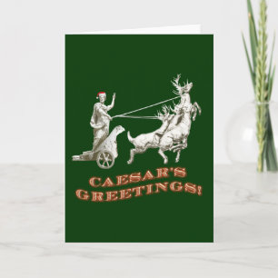 CAESARS Grüße Feiertagskarte