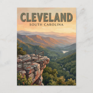 Caesars Head State Park Cleveland South Carolina Postkarte