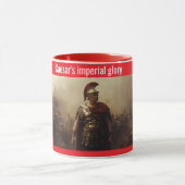 Caesars kaiserlicher Ruhm rot Tasse (Zentrum)