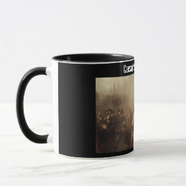 Caesars kaiserlicher Ruhm schwarz Tasse