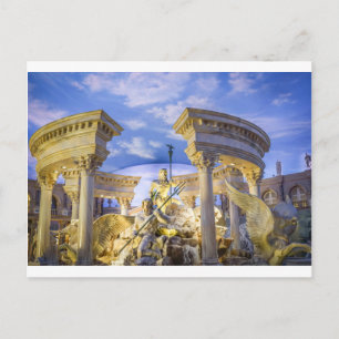 Caesars Palace Las Vegas Statue Hotel Casino Postkarte