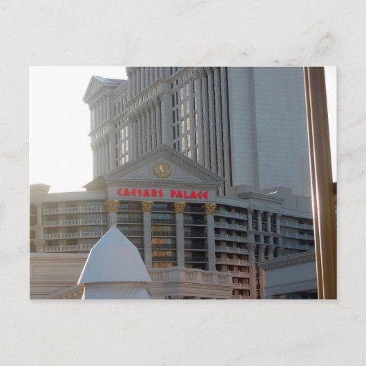 Caesars Palace Postkarte (Vorderseite)