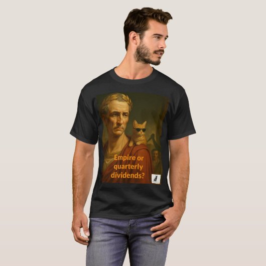 Caesars Reich oder Quartalsdividenden? T-Shirt (Vorne ganz)