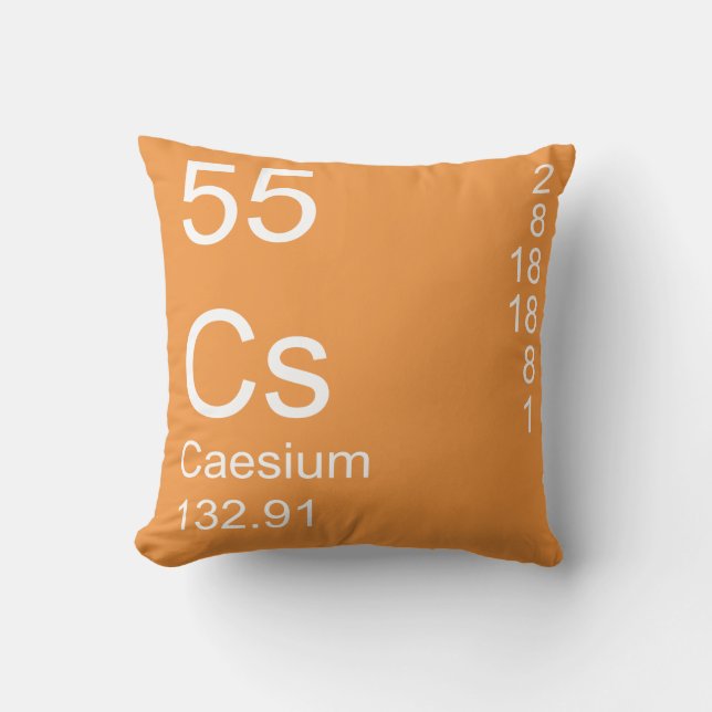 Caesium Kissen (Vorderseite)