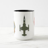 CAF 417 Squadron CF-104 Mug Tasse (Zentrum)
