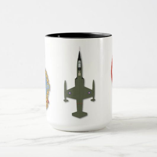 CAF 417 Squadron CF-104 Mug Tasse (Zentrum)