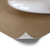 CafÃHey© Cream Poster (Ecke)