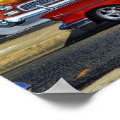 Cafe 101 in Oceanside, Kalifornien Poster (Ecke)