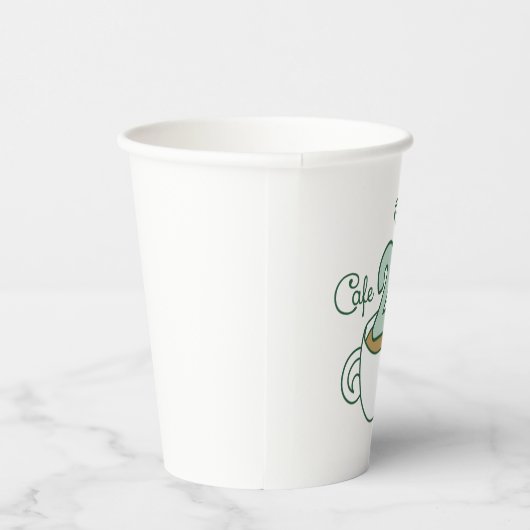 Café 2 Monde Coffee Cup Pappbecher (Rechts)