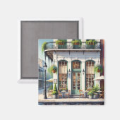 Café Al Porto Magnet (Vorderseite/Rückseite)