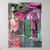 Café Al Porto Piazza della Riforma Poster (Vorne)