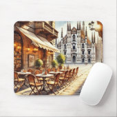 Café Al Porto Pinacoteca Casa Serodine Tasse Mousepad (Mit Mouse)