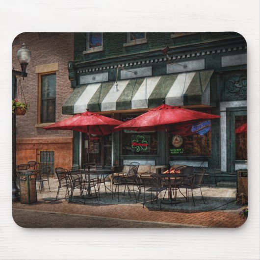 Café - Albanien, NY - Kneipe Mc Gearys Mousepad (Vorne)