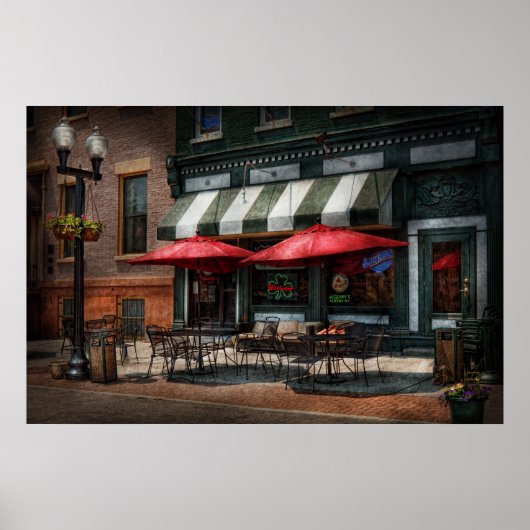 Cafe - Albany, NY - Mc Geary's Pub Poster (Vorne)