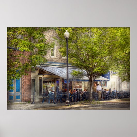 Cafe - Albany, NY - Victory Cafe Poster (Vorne)