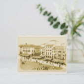 Café an der Piazza Bra - Verona, Italien Postkarte (Stehend Vorderseite)