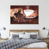 Café Aroma Aquarellfarben Wand an Wand Kunst (Insitu (Schlafzimmer))