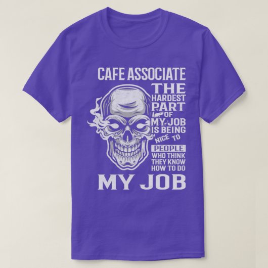 Cafe Associate T-Shirt (Design vorne)