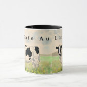 Cafe Au Lait Cow Tasse (Zentrum)