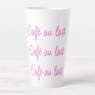 Café au lait   Einfach stilvoll Milchtasse
