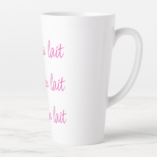 Café au lait | Einfach stilvoll Milchtasse (Rechts)