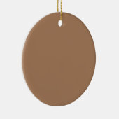 Café au lait (einfarbig)  keramik ornament (Rechts)