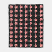 Cafe au Lait Fleece Blanket (Vorderseite)