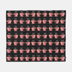 Cafe au Lait Fleece Blanket