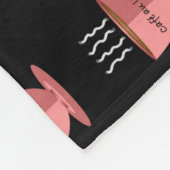 Cafe au Lait Fleece Blanket (Ecke)