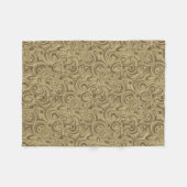 Café Au Lait Fleecedecke (Vorderseite (Horizontal))