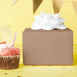 Café au Lait glänzendes Wrapping Paper Geschenkpapier