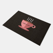 Café au Lait Large Doormat Fußmatte (Schrägansicht)