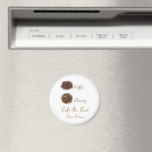 CAFE AU LAIT NEW ORLEANS KAFFEE CHICORE MAGNET (In Situ (Geschirrspüler))