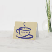 Cafe Au Lait Note Cards Karte (Vorderseite)