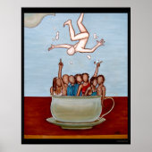 Cafe au Lait Poster (Vorne)