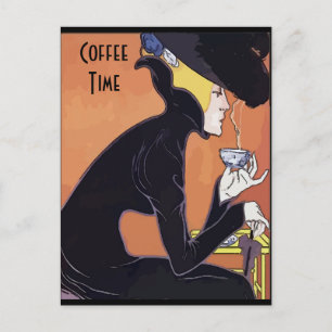 Cafe Aulait, französisches Viertel Postkarte