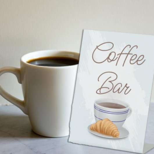 Café Bar Brautparty Sockelschild