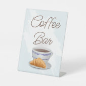 Café Bar Brautparty Sockelschild (Vorderseite)