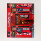 Cafe Bar Madrid. Puzzle (Vertikal)