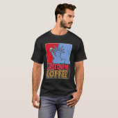 Café Barista Roaster - Kaffee 4th of T-Shirt (Vorne ganz)