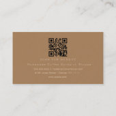 Café Bean Brewing Shop Barista Visitenkarte (Rückseite)