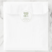 Cafe Bebe Baby Brunch Aufkleber (Tasche)