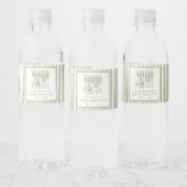 Cafe Bebe Baby Brunch Wasserflaschenetikett (Flaschen)