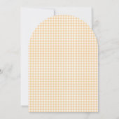 Café Bébé Baby Shower Coffee Theme Einladung (Rückseite)