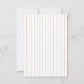 Cafe Bebe Baby Shower  Einladung (Rückseite)