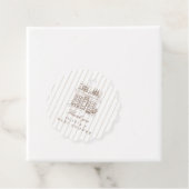 Cafe Bebe Babyparty Geschenkanhänger (Beispiel)