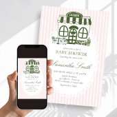 Cafe Bebe Coffee Baby Shower Einladung